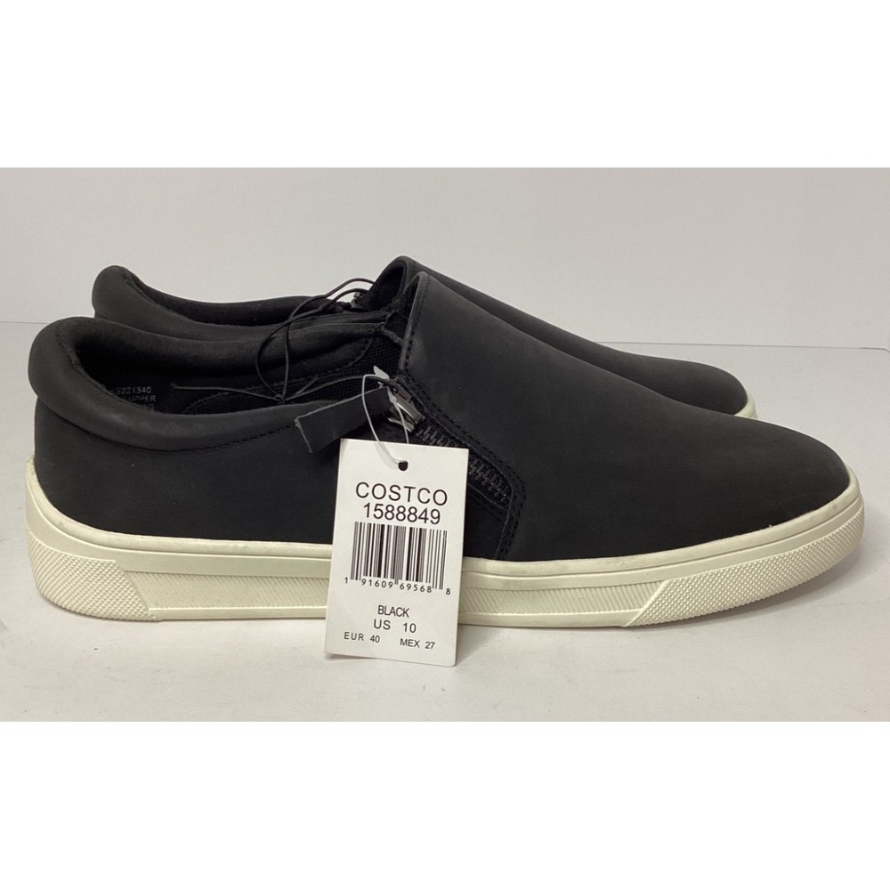 Kensie Soren Women's Flexible Size Zip Sneaker Size 10 Black NIB - Picture 3 of 6